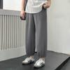 Plus Size Women's Clothing [Cool Fiber Smooth Skin Pants] Texture Summer Easiest for Match Casual Ankle Length Ankle-Tied Cool Pants