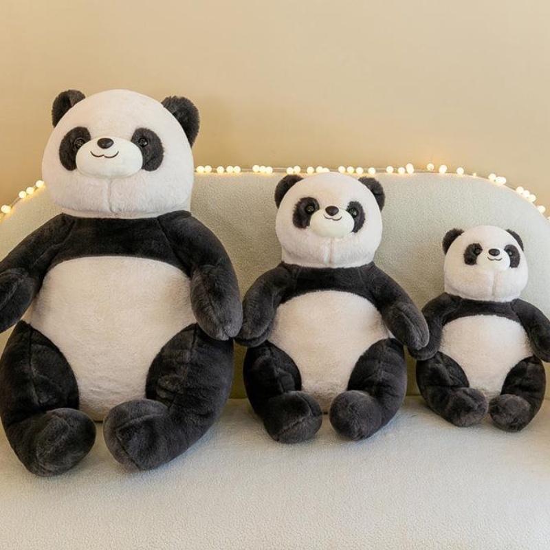 Cute Wulula Panda Plush Toy Fat And Chubby Panda Doll Wholesale Cross-border For Girls