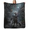 Bloodborne Throw Blanket Warm Napping Blanket for Office Couch Bed
