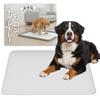 JON TORUDO Dog Toilet Wide 92 X 64 Suitable for Large Pet Pad Holder Tray, Silicone, Wide/Super Compatible, Cm, Dogs, (Snow Gray)
