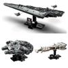 Hot Toys Movie Spaceship War Tantive Blocos de Construção Tijolos Executor Destruidor Compatível 75375 75376 75356 Presente para Adulto Criança