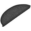 Stair Treads 10 Pcs. 56 X 17 X 3 Cm Anthracite Gray Semi Round
