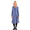 Lazy Jacks Womens/Ladies Long-Sleeved Midi Dress