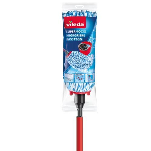 Vileda Supermocio Microfibre & Cotton String Mop