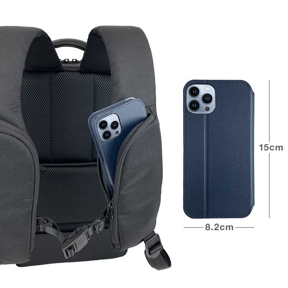 STARTTS STYLE RUCKSACK Backpack with Harness Pocket, Large, Navy, KF-04-NV