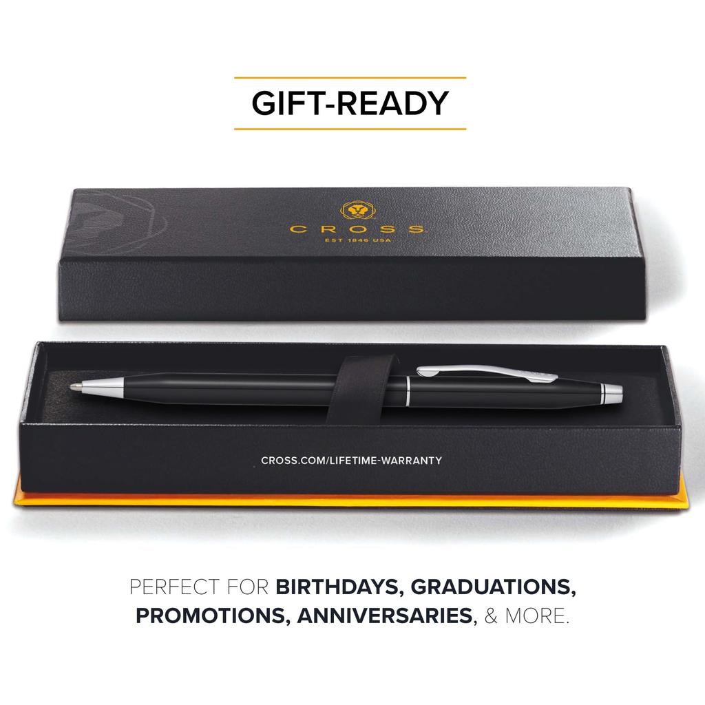CROSS Ballpoint Pen Rollerball Classic Century Black Lacquer AT0085-111