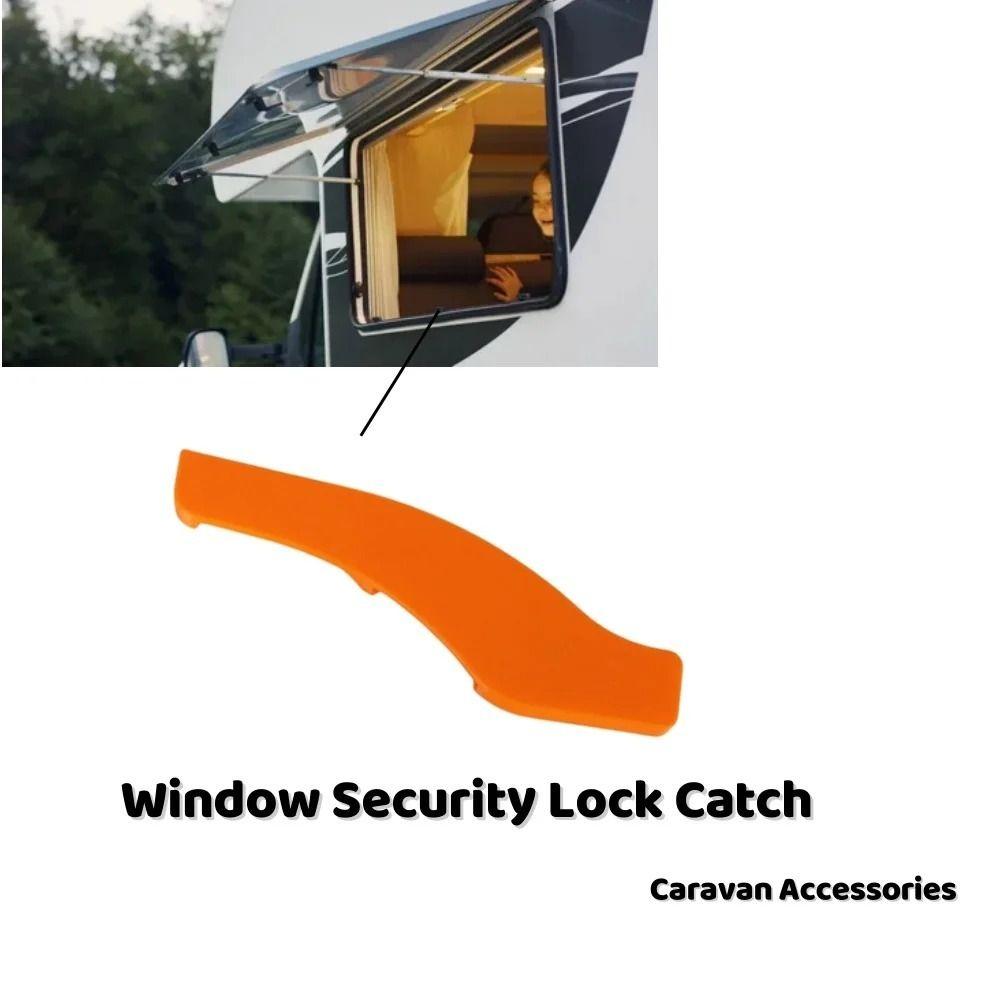 2pcs Stable Structure RV Window Safety Lock Sturdy Material Window Protective Fastener  Campers