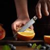 Damascus Utility Knife 5 Inch Professional Japanese Kitchen Knives High Carbon Ultra Sharp Fruit Carving Knife Fish Meat Cutting