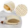 5/10Pcs Natural Cotton Linen Foaming Soap Bags Linen-cotton Exfoliating Soap Saver Bag with Mesh Cleaning Tool