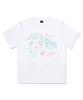 PAGESIISII Sisi Dreamy Drawing Print Short Sleeve T-Shirt Black