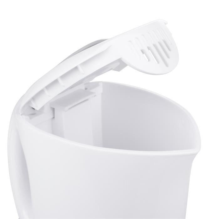 Bouilloire Électrique TRISTAR WK3372 - Blanc - Capacité 1L - 1100W - Coulée Sans Fil