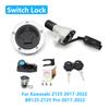 Motorcycle Ignition Switch Gas Cap Cover Seat Lock Set For Kawasaki Z125 2017- BR125 Z125 Pro 2017- BR 125 Z 125