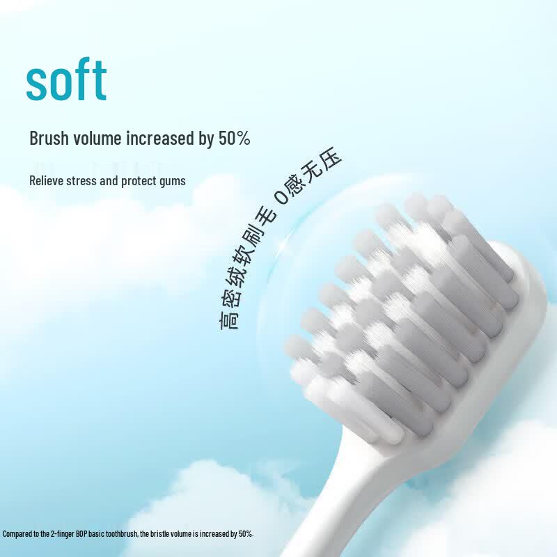 bop Gentle Care Wide Head Toothbrush