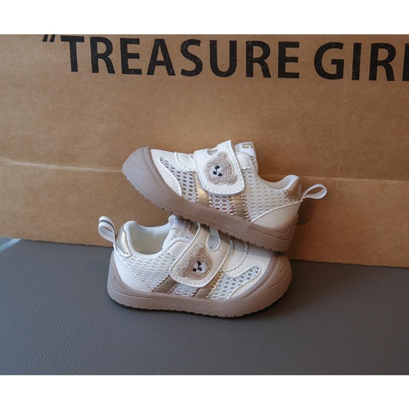Infant toddler shoes cartoon baby sports shoes 1-3 years old toddler breathable net shoes male and female babies soft sole