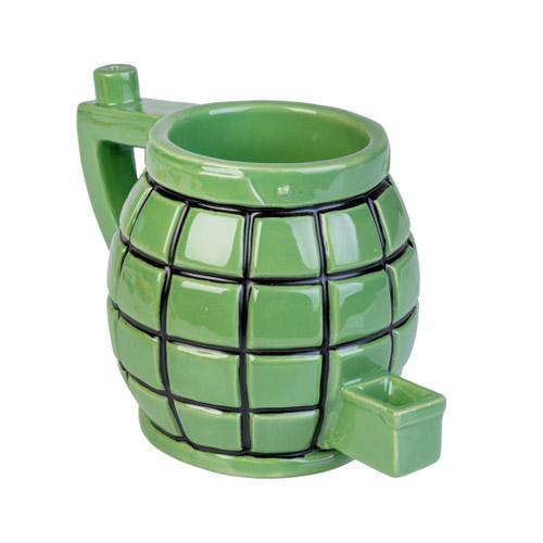 Wake & Bake Novelty Coffee Mug (Grenade)