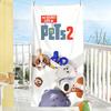 Cartoon The S-Secret Life of P-Pets Towel Soft Pool Gift For Travel Gym Shower Camping Quick Dry Sports Large Beach Towels