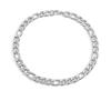 Unisex Figaro Chain Necklace in Gold Titanium Stainless Steel