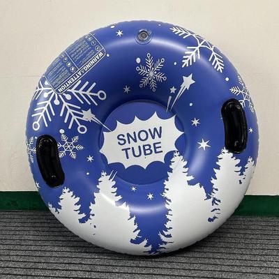 Inflatable Snow Tube Heavy Duty Winter Sledding Toy for Gift Family Women