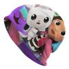 Gabbys Dollhouses Cartoon Skullies Beanies Hats Cute Fashion Unisex Outdoor Cap Warm Head Wrap Bonnet Hat