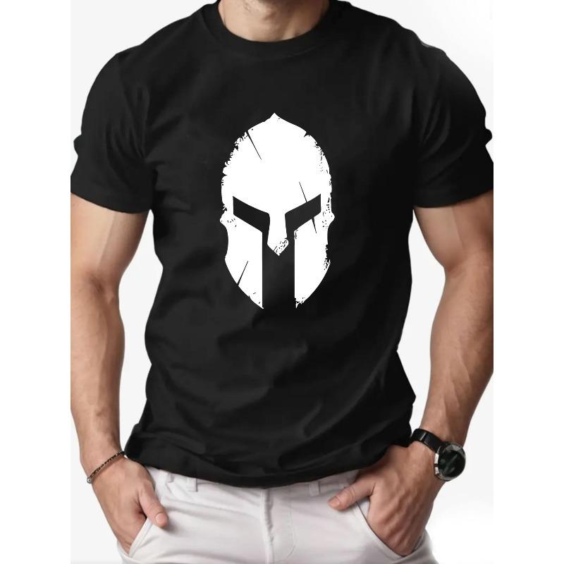

Men S Stylish And Easy Short-Sleeve Breathable Casual Pullover T-Shirt with a Round Neck, Featuring a Vintage Streetwear Design 4XL чорний