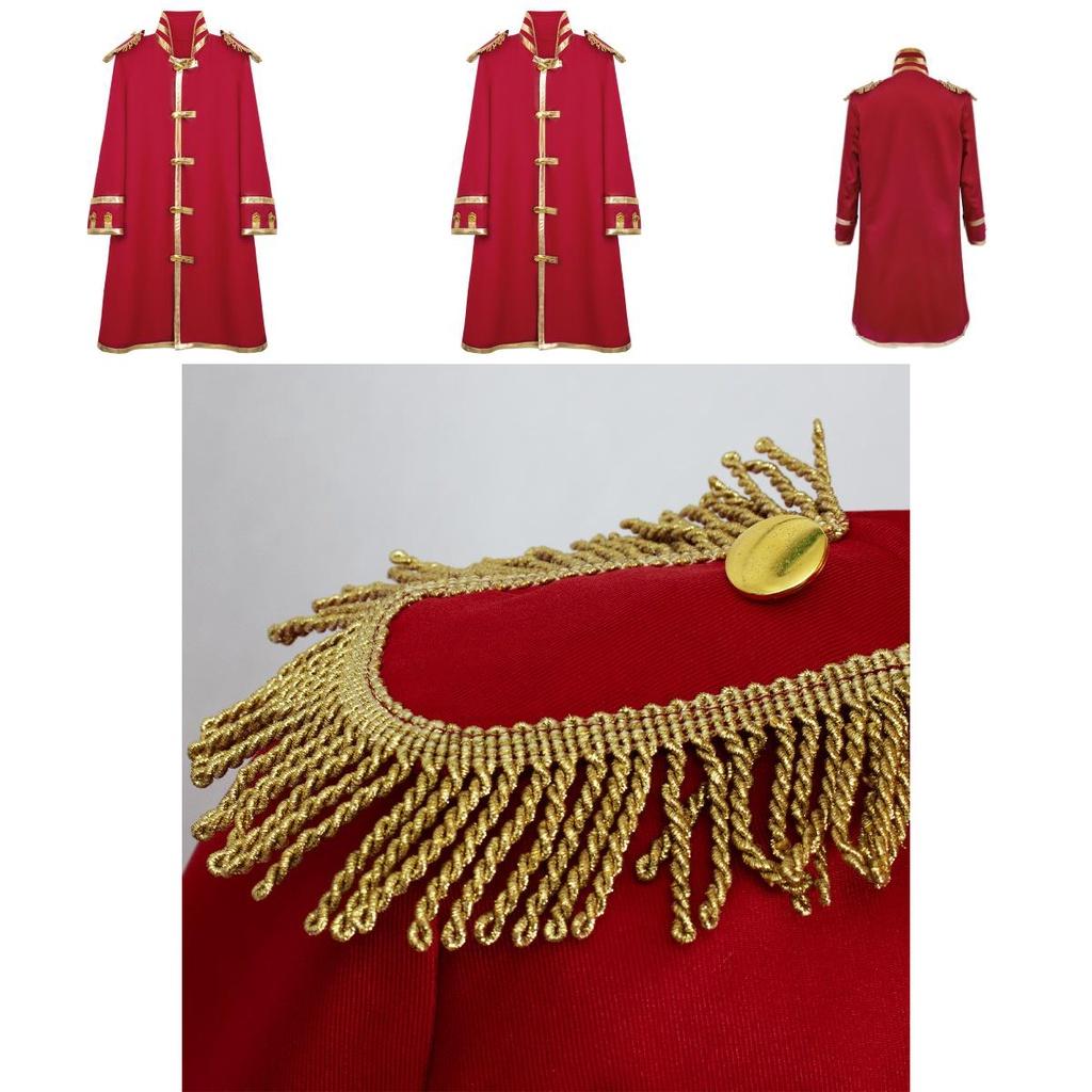 Cotton Fabric Pirate King Luffy Cosplay Costume Captain's Style With Hooded Cape And Straw Hat
