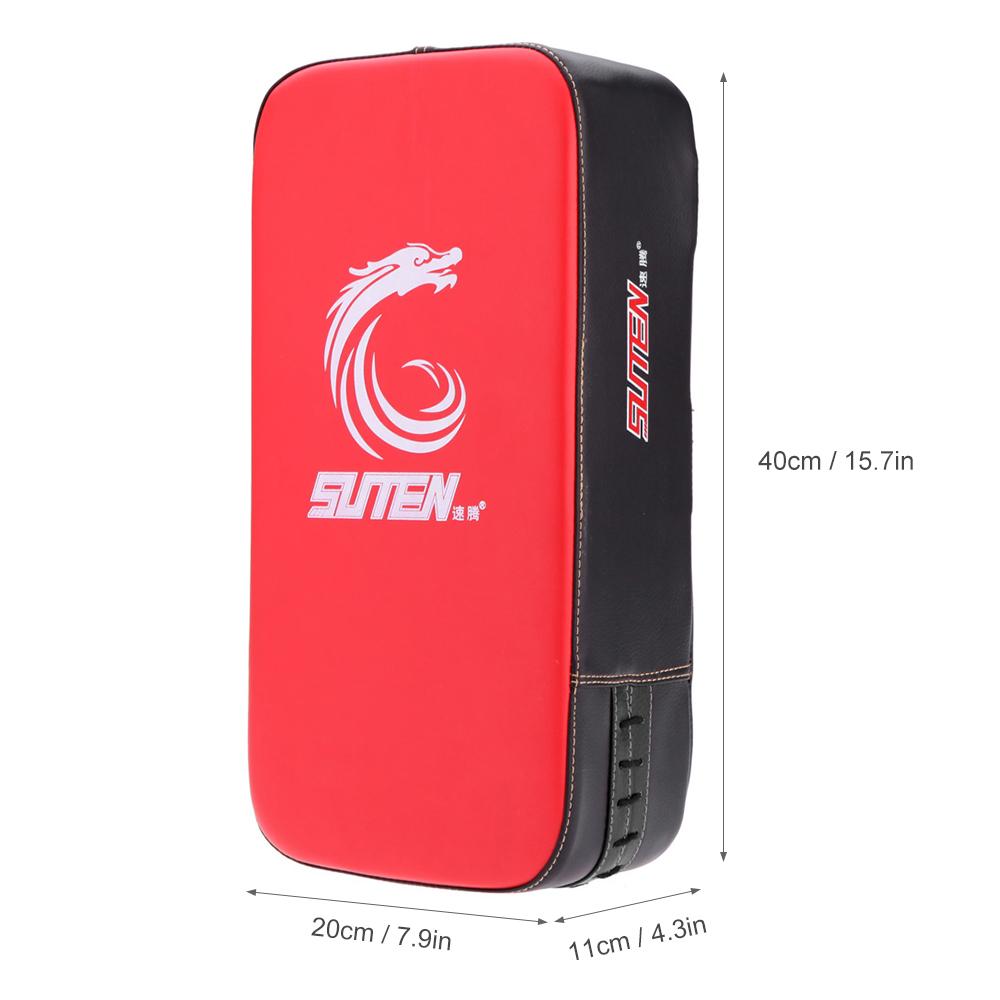 Back Kick Pads Synthetic Leather Kick Target Training Pad for Kick Boxing Taekwondo and Boxing Rectangle