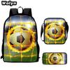 Football School Bag High Definition Waterproof Printing Multi-Functional Load Reduction Ridge Backpack