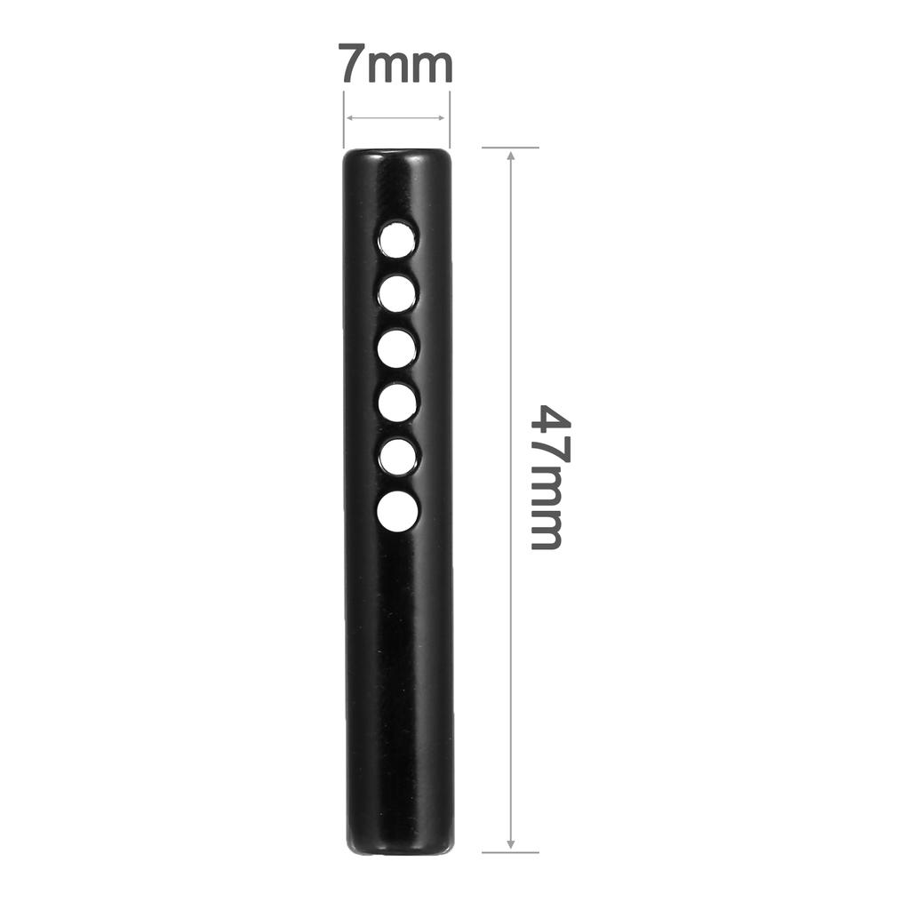 2PCS Metal Bumper Mount Holder Cylinder Post with Screws for 1/10 SCX10 & SCX10 II 90046 90047 RC Crawler Car