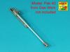 ABER German Pak40 Barrel Without Muzzle Plastic Model Parts 16L29 1/16 7.5cm Brake, (tank)