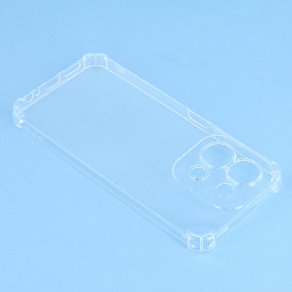 Para Xiaomi Redmi 15C 5G (eu) (173 mm)/15C 4G (eu) (173 mm) Capa Reforçada Quatro Cantos Anti-Queda Capa de Celular TPU Transparente