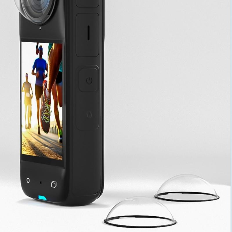 Quick Release Rotating Opticals Glass Lens Protectors with AntiScratch Waterproof for X5 X4 X2 Cameras