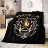 One Piece Jolly Roger Logo Print Blanket Warm Comfortable Flannel Blanket Suitable for Bedrooms,Sofas, Beds,Chairs 94
