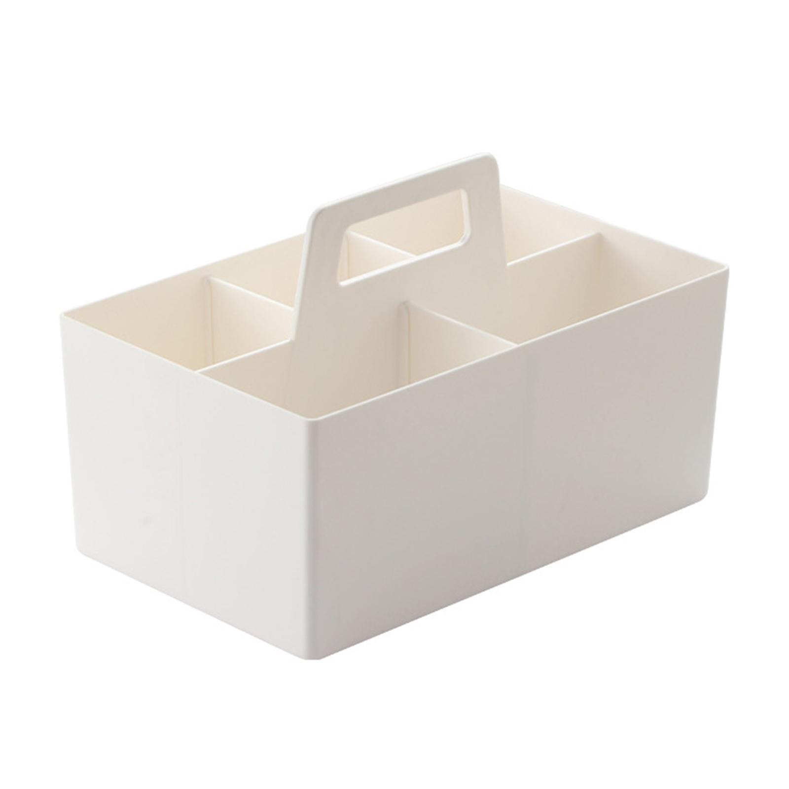 Overlapping Classification Adjustable Partition Storage Box with Handle Desktop Drawer Stationery Sundries Sorting Box 5 1333₽