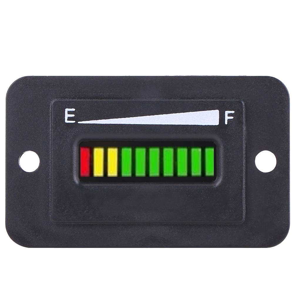 36V LED Digital Battery Indicator Meter Gauge for Golf Cart