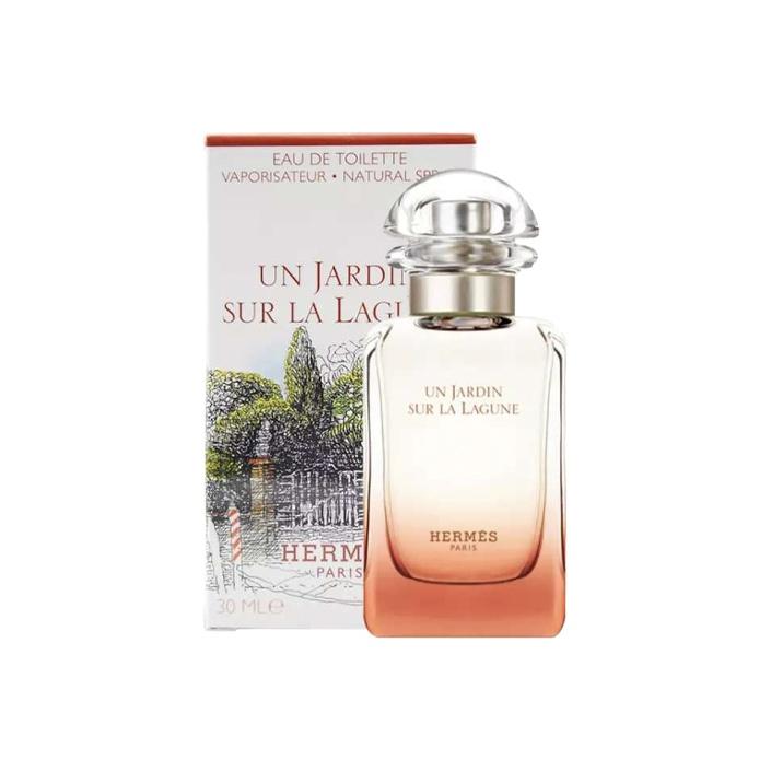 HERMES Lagoon Garden Perfumes Oriental Potpourri Accord Eau De Toilette Mulan Maris Aqua Lily 30ml|Box Not Included Shopping Bag