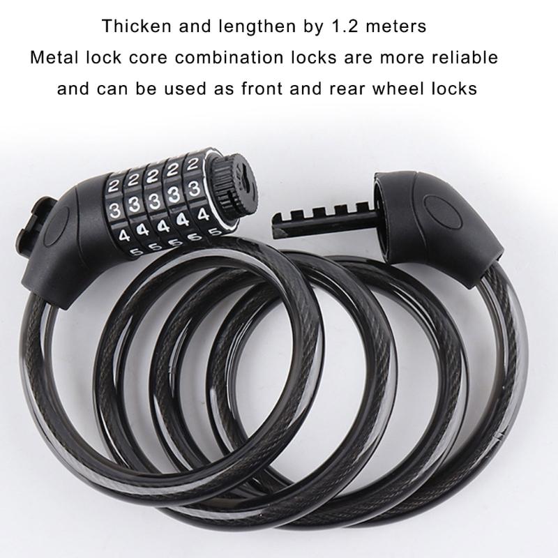 Fashion Folded Bike Lock Multifunction Zincs Alloys Bike Lock Student Bike Lock for Outdoor Lover