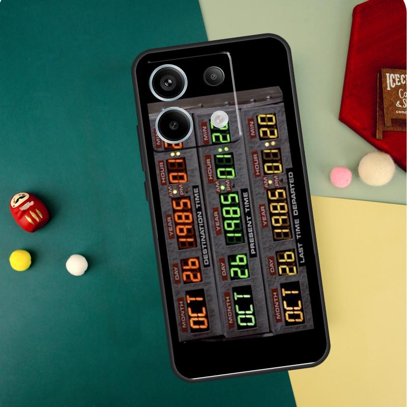 

Back To The Future OUTATIME Case For Redmi Note 12 13 Pro Plus 9 10 11 9S 10S 11S 12S Cover For Redmi 12 9C 10C 12C 13C Redmi Note 13ProPlus