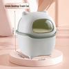 Cute Mini Desktop Trash Can with Lid for Home and Office