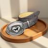 Luxury Design Western Cowgirl Belt COWGIRL UP Heart Horse Buckle Waistband  for Women Spice Girls