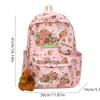 2025 New Printed Student Backpack Large Capacity Lightweight Ridge Protection Backpack Cute Cartoon Casual Joker Schoolbag