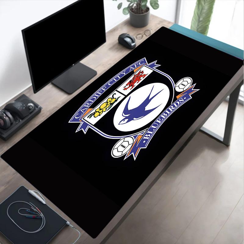 Cardiff City Afc Crest Mouse pad Mouse pad, Gaming Mouse Pad, keyboard pad, Desk Decor for computer notebook Fan Gift Birthday Gift
