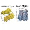 Winter Warm Outdoor Plush Mittens Windproof Cycling Gloves New Touchscreen Ski Gloves