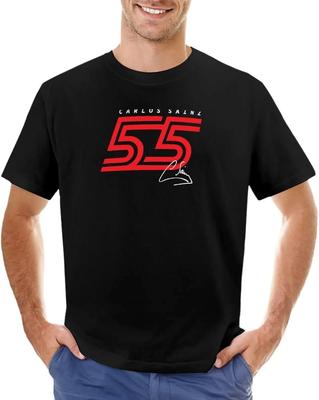 Carlos Sainz 55 Men T Shirt Short Plus Size Tops