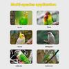 Vogelleine Für Kleine Vögel Papageien Outdoor 9,84 Fuß Elastische Haustier Vogelleine mit Verstellbarem Kordelzug Vogel Flugseil