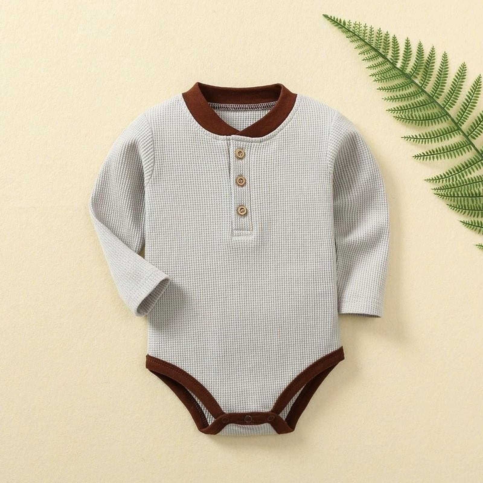 

Модный боди с воротничком для малышки 24M