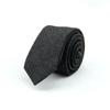 Adjustable Jean Fabric Tie Narrow Retro Cravat Simple Denim Men Necktie  Business