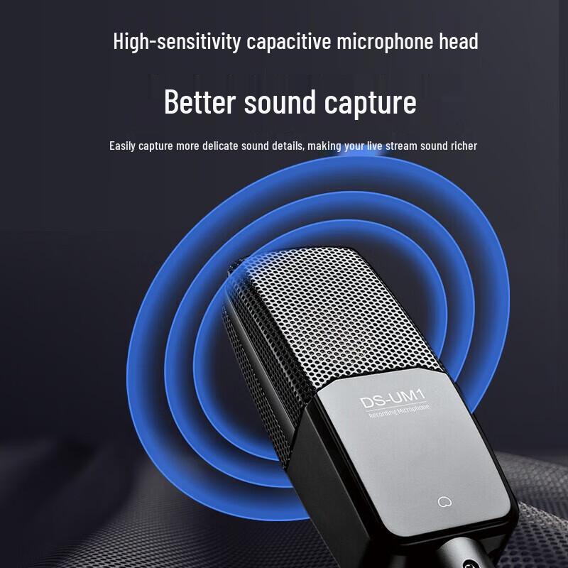 

Hikvision Wired Condenser Microphone CN plug (adapter included)