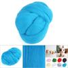 Felt Making 55g Colored Needle Felting Wool Soft Texture Blue Wool Roving Felting Wool DIY Craft