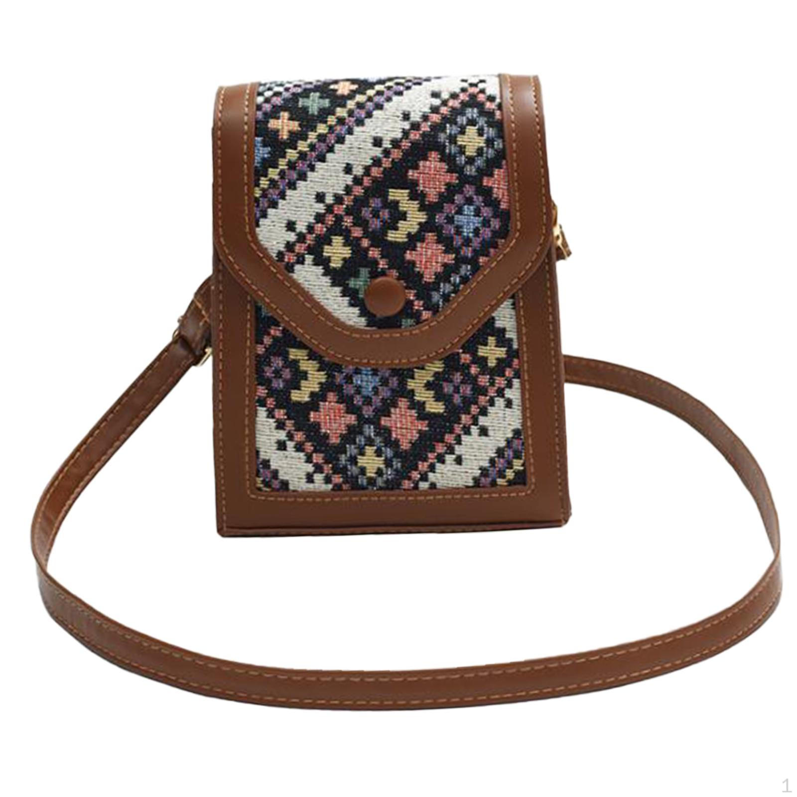 

Женская сумка через плечо Повседневная стильная сумка для мобильного телефона для отдыха и поездок на работу чёрный