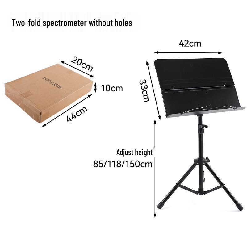 Sınavlar İçin Ayarlanabilir Taşınabilir Katlanabilir Müzik Standı